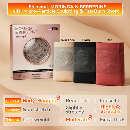 𝐄𝐥𝐫о𝐬𝐨𝐲® 🇬🇧𝐌𝐨𝐫𝐢𝐧𝐠𝐚 & 𝐁𝐞𝐫𝐛𝐞𝐫𝐢𝐧𝐞 🩰 4-𝐈𝐧-1 𝐌𝐢𝐜𝐫𝐨-𝐏𝐚𝐫𝐭𝐢𝐜𝐥𝐞 𝐒𝐜𝐮𝐥𝐩𝐭𝐢𝐧𝐠 & 𝐅𝐚𝐭-𝐁𝐮𝐫𝐧 𝐒𝐡𝐨𝐫𝐭𝐬⚡