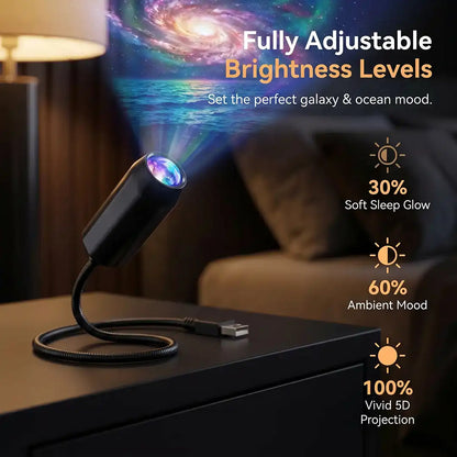 Billhol® 🇬🇧 Night Light Projector  - Smart Holographic Star Projector🎯